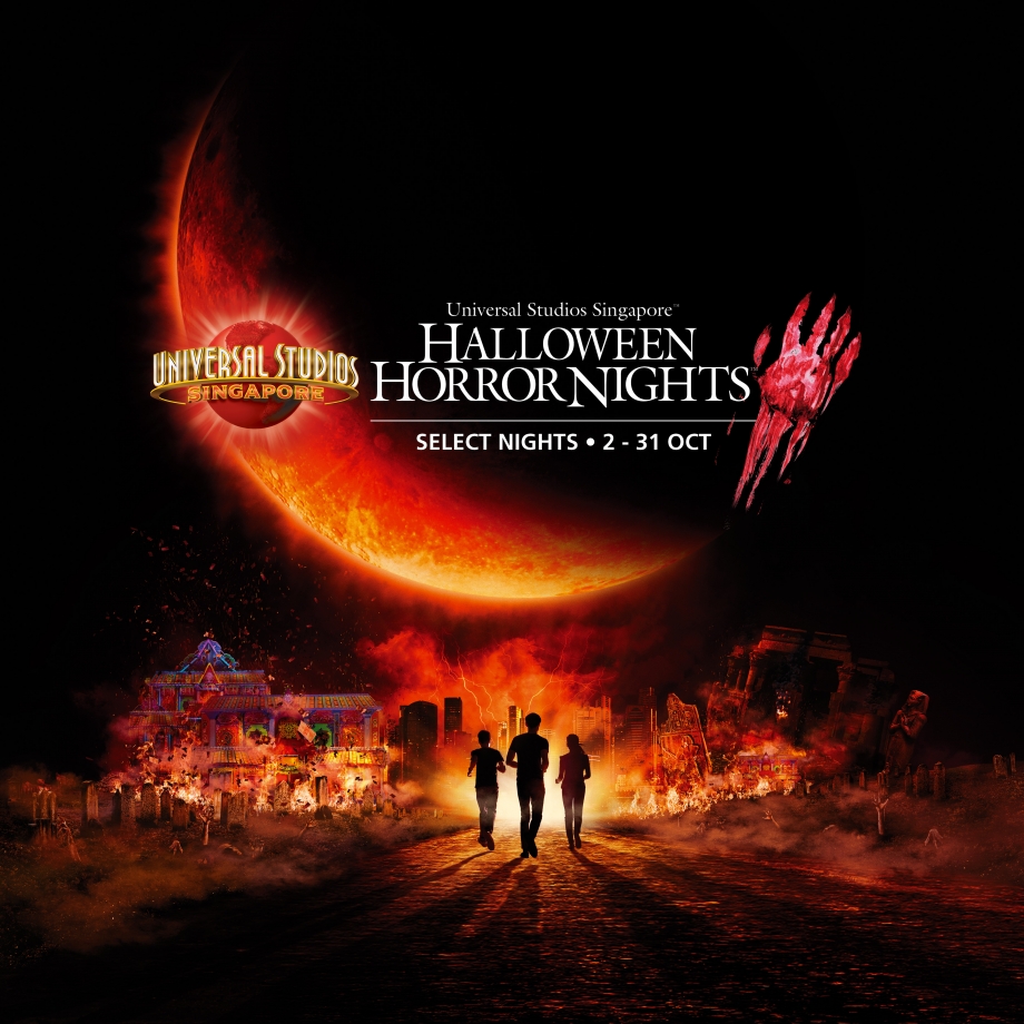 Halloween Horror Nights 5 at Universal Studios Singapore - Evil will reign as the ominous blood moon descends