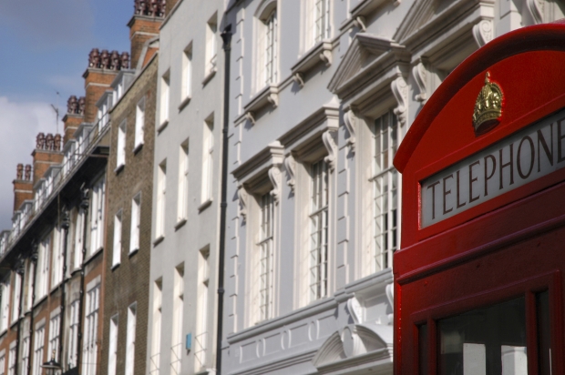 Telephone booth At May Fair - AspirantSG