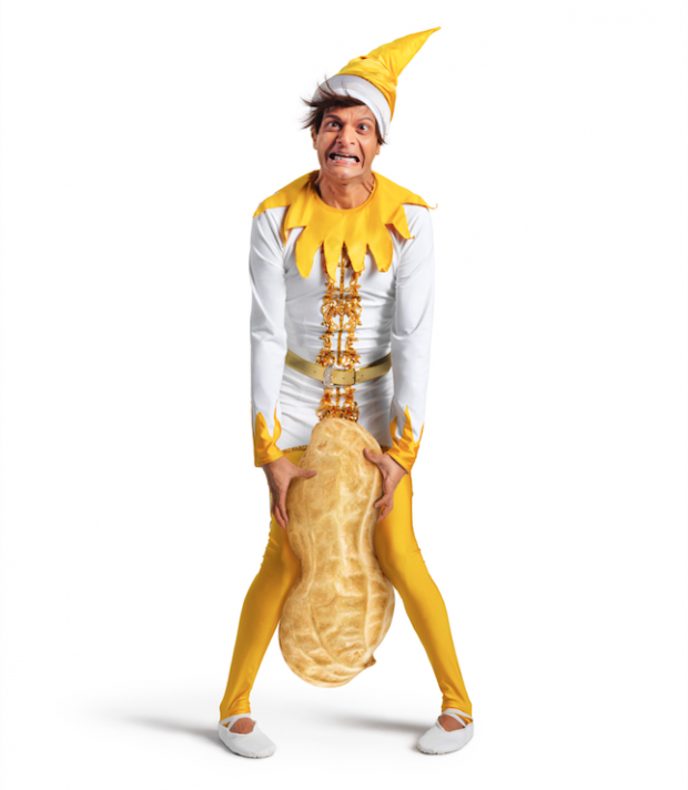 Kumar Trying to Crack The Groundnut in Crazy Christmas - AspirantSG