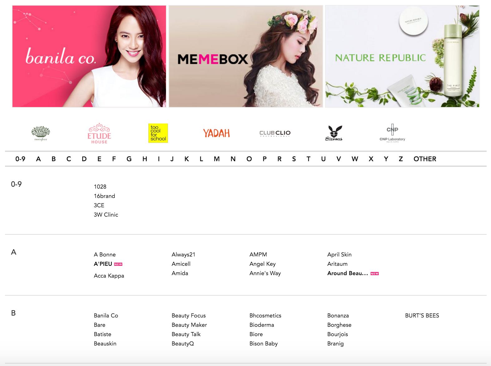 Beauty Brands on Hermo - AspirantSG