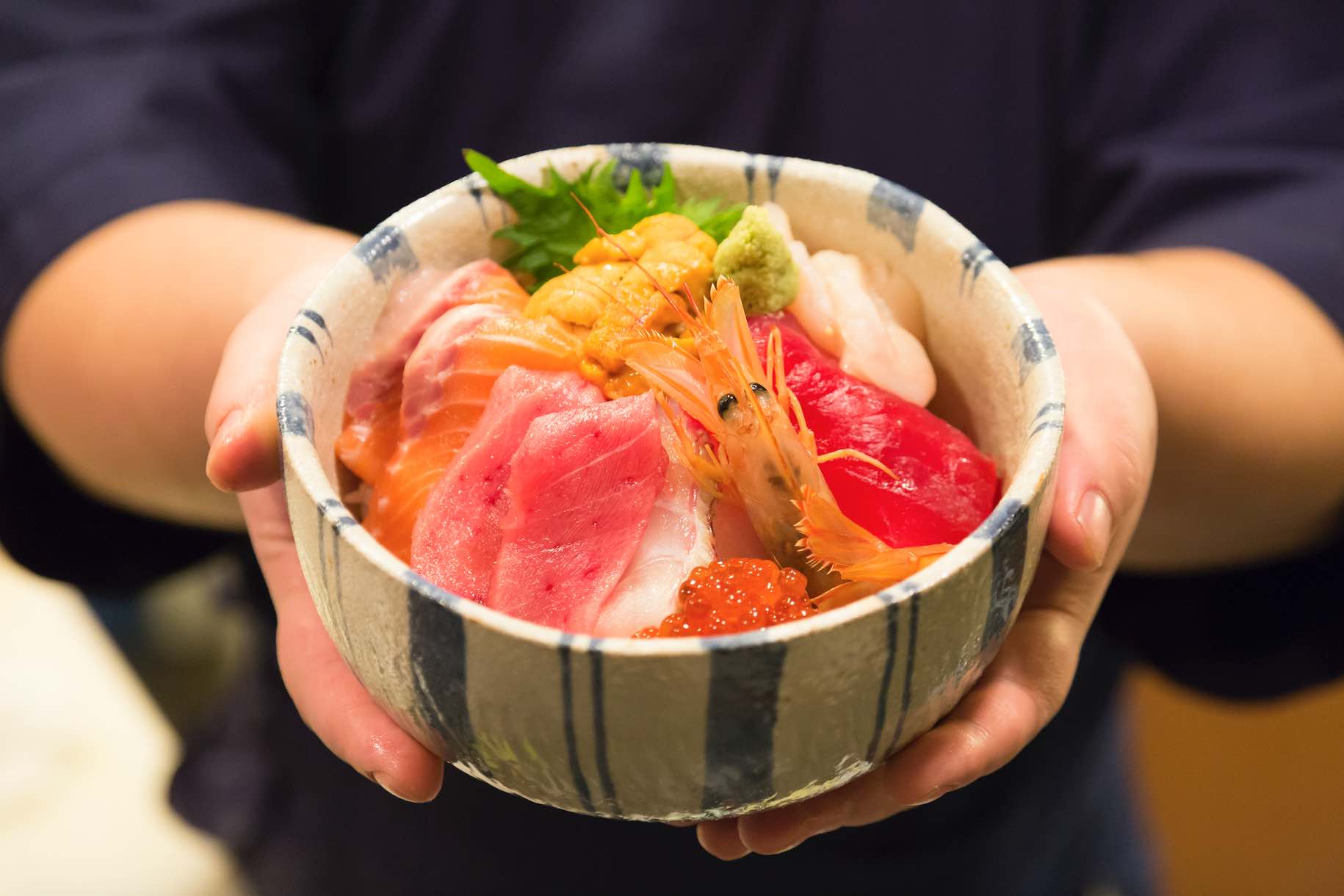 Tempura Tsukiji Tenka Sushi Bowl Japan Food Town Singapore - AspirantSG
