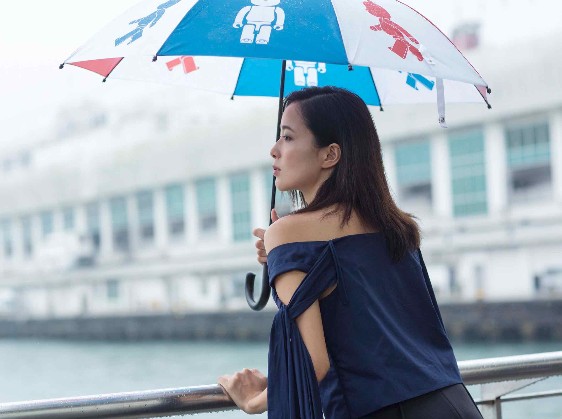 BE@RBRICK “Style Up in the Rain” Umbrella - AspirantSG