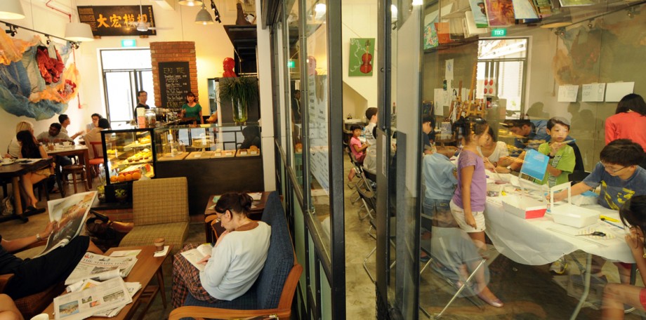 Cups N Canvas Cafe Singapore - AspirantSG