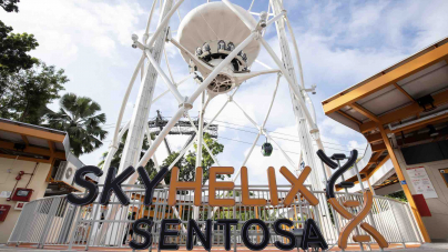 SkyHelix Sentosa – Singapore’s Highest Open-air Panoramic Ride Opens