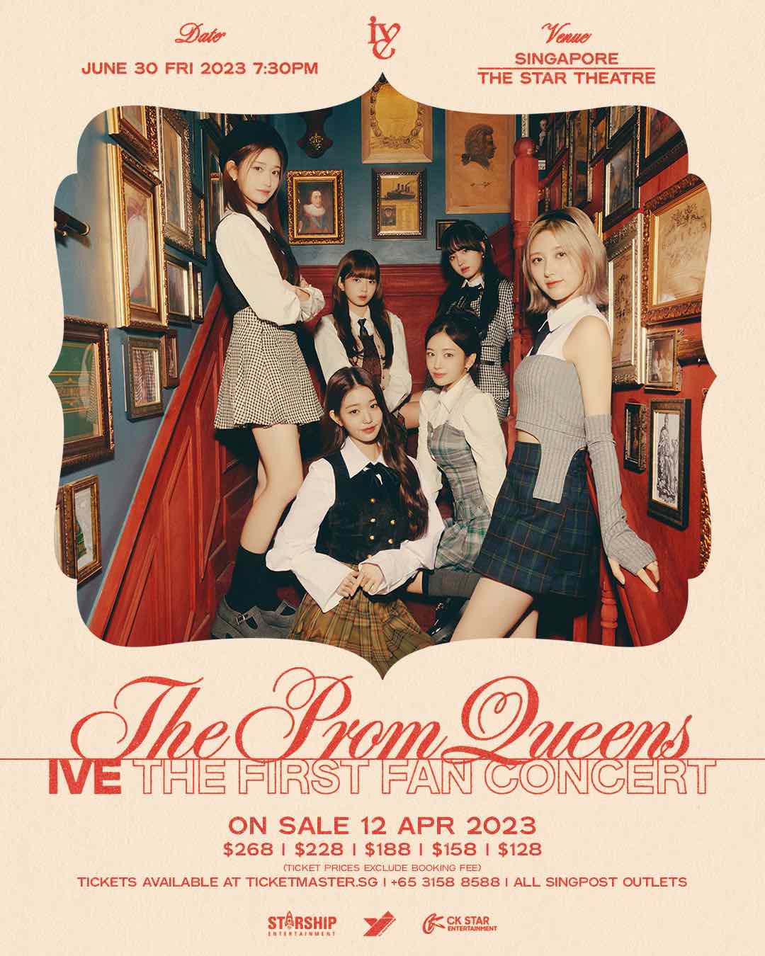 Catch Rising K-POP Girl Group IVE Concert Singapore June 2023